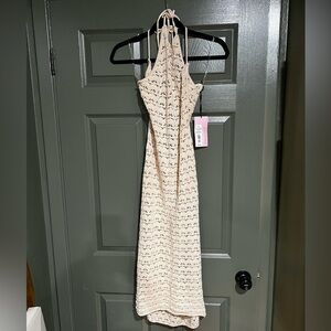 FUTURE COLLECTIVE Alani Noelle Eyelet Dress NWT